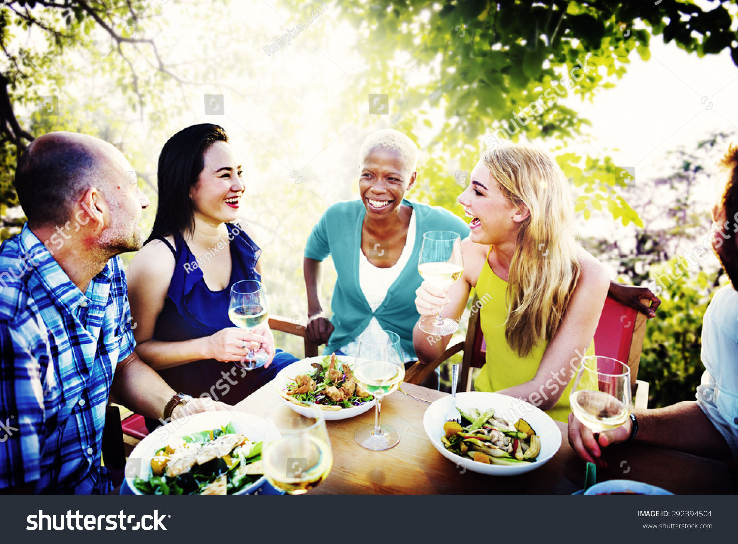 Friends Friendship Outdoor Chilling Togetherness Concept Stock Photo ...