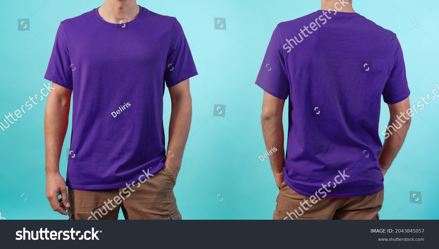 Purple T Shirt Mockup Images Stock Photos Vectors Shutterstock