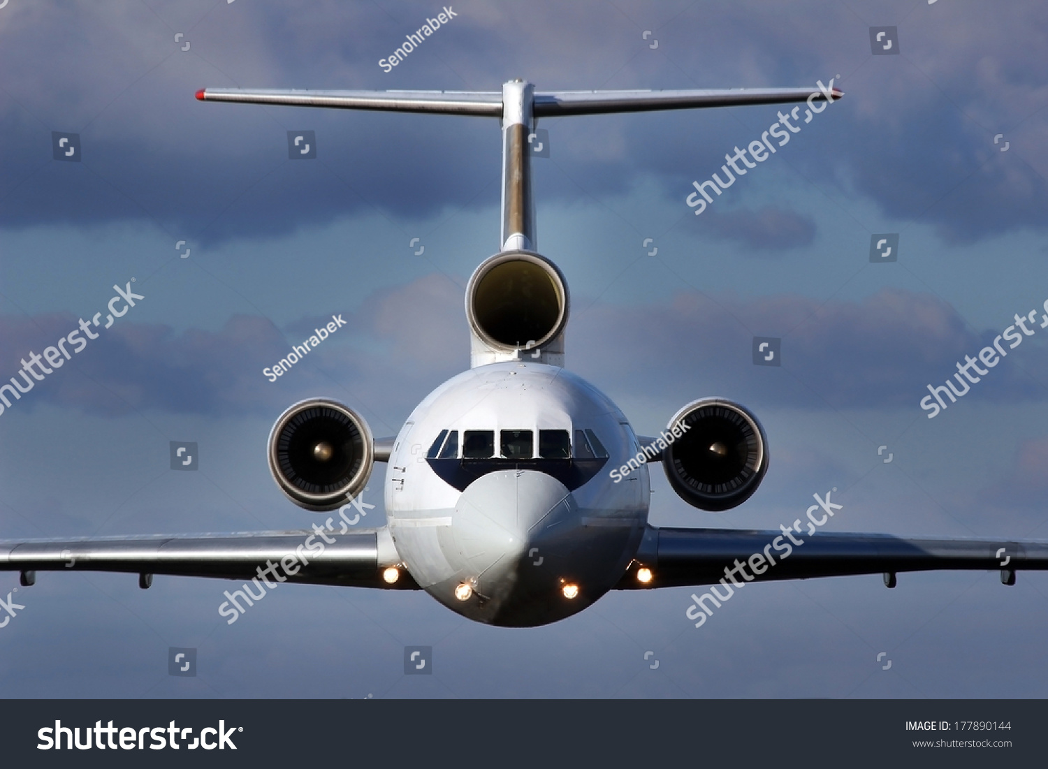 Three Engine Private Jet