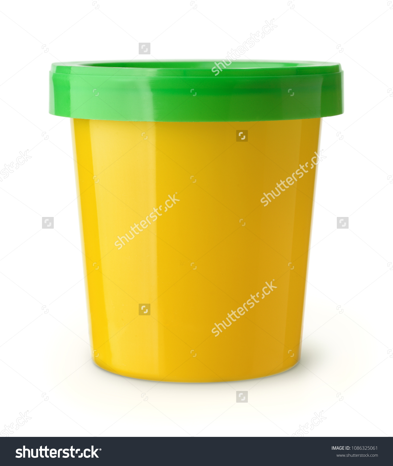Download Front View Yellow Plastic Food Container Stock Photo Edit Now 1086325061 PSD Mockup Templates