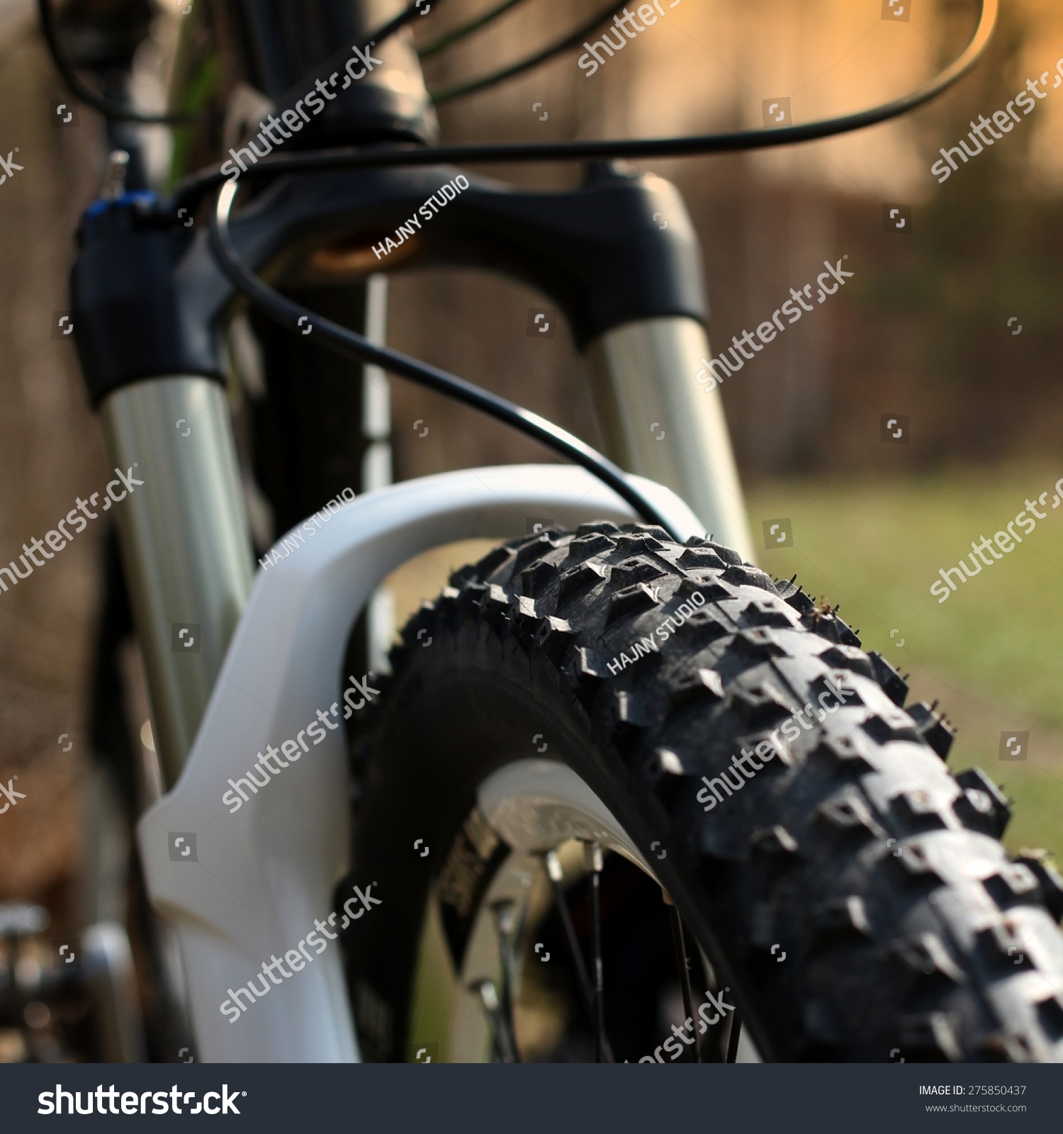 front mountain bike wheel