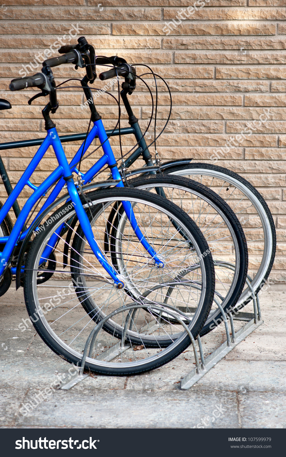 three bike stand