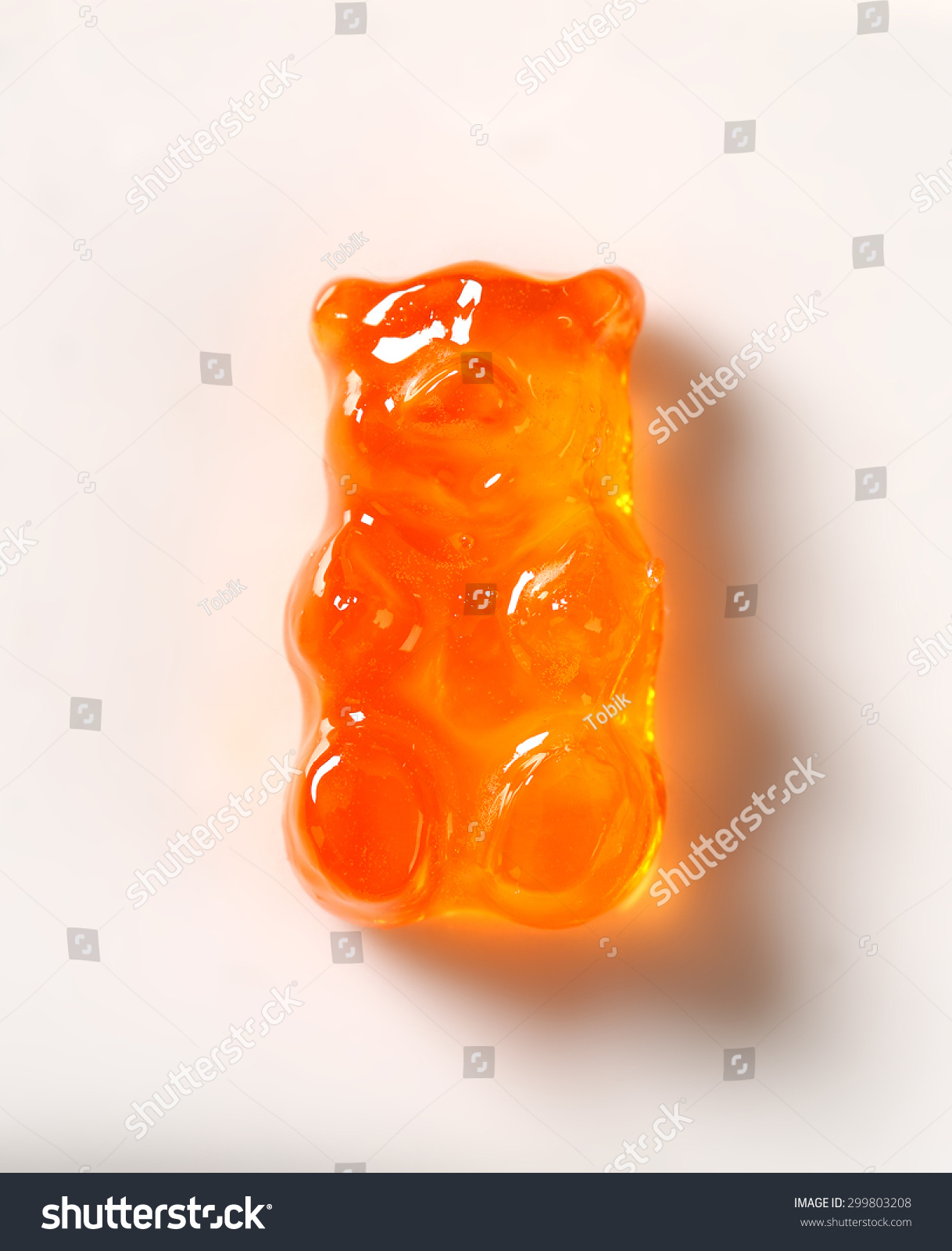 Fruit Flavored Gummy Bears In Assorted Colors Stock Photo 299803208 ...