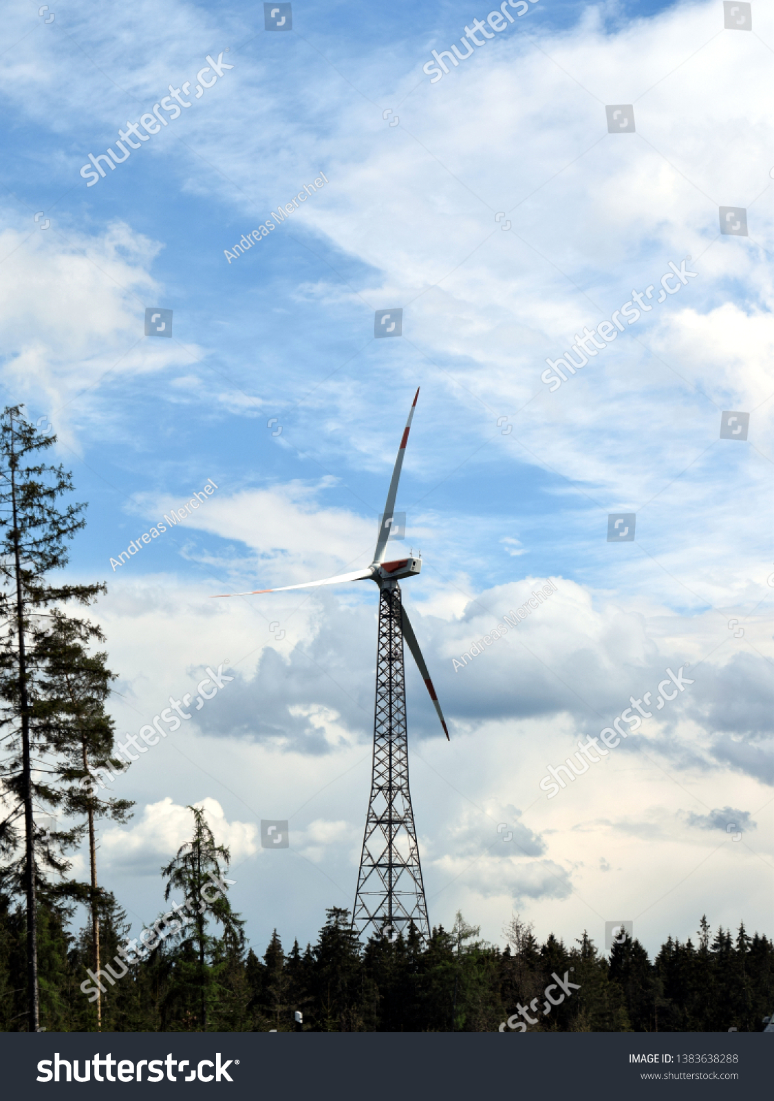 Enercon E126 45mw Wind Turbine Sachsen Stock Photo (Edit Now 