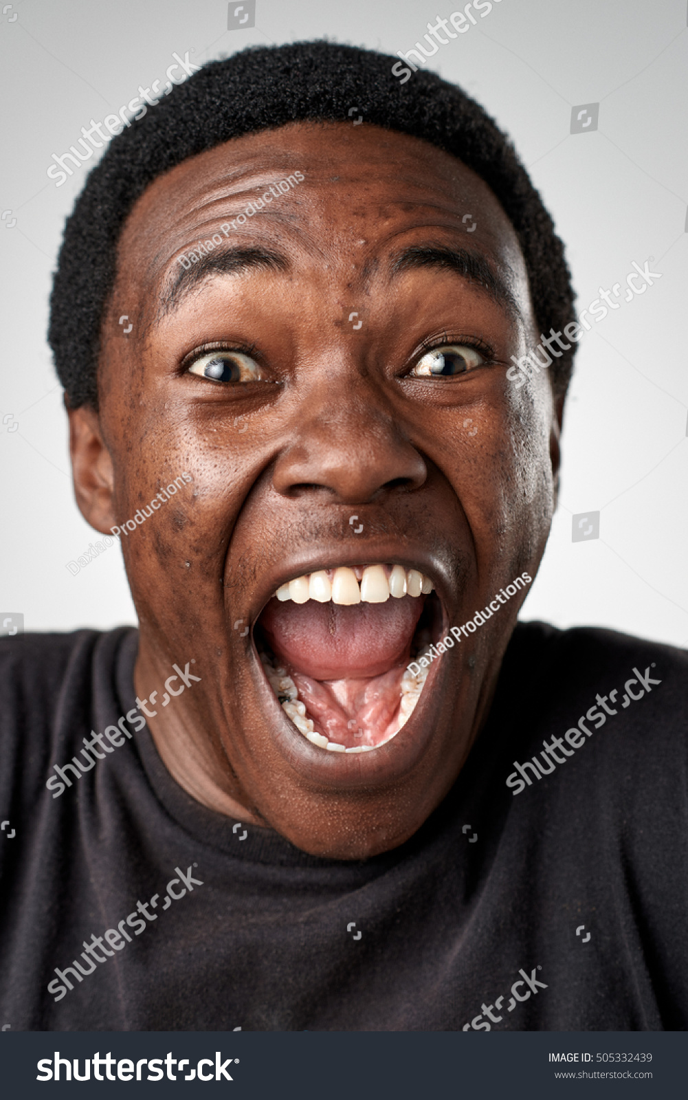 Full Collection Real Funny Faces People Stock Photo (Edit Now) 505332439