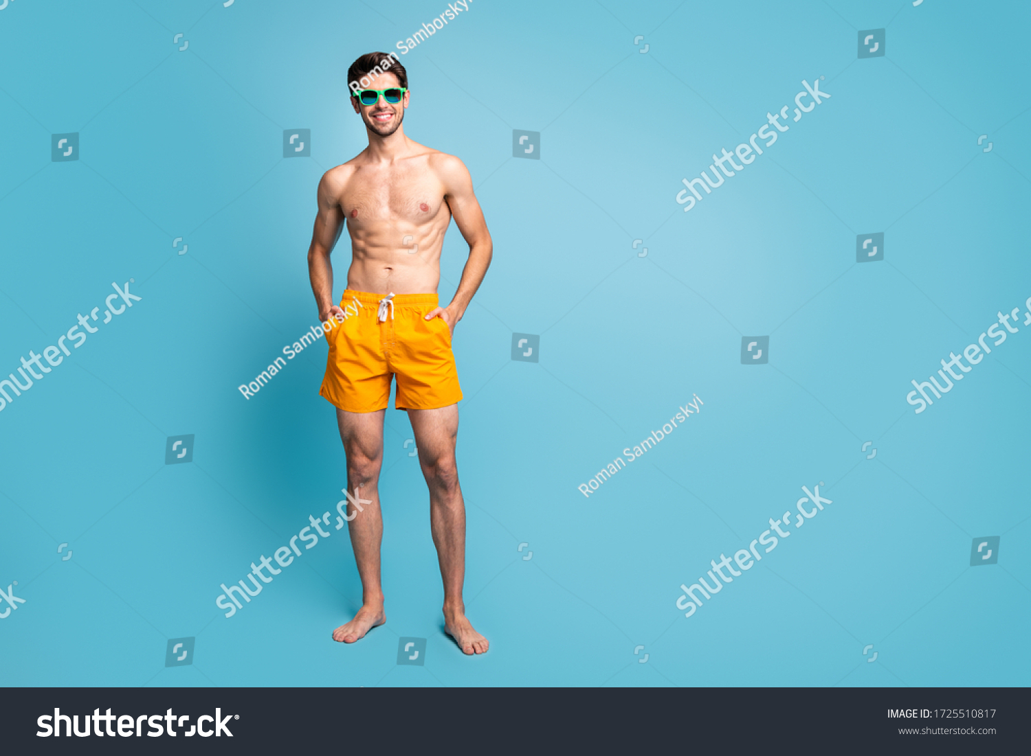 8-174-shirtless-man-in-shorts-shutterstock