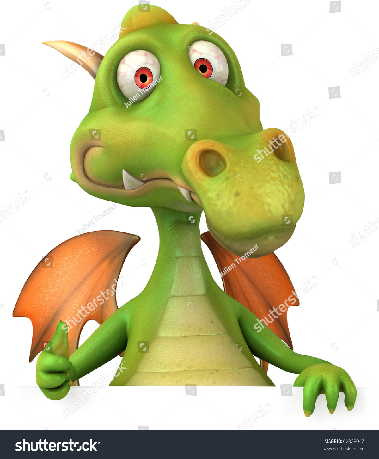 Fun Dragon Stock Photo 62828047 : Shutterstock