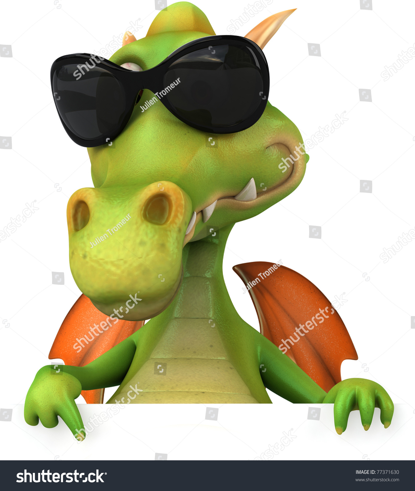 Fun Dragon Stock Photo 77371630 : Shutterstock