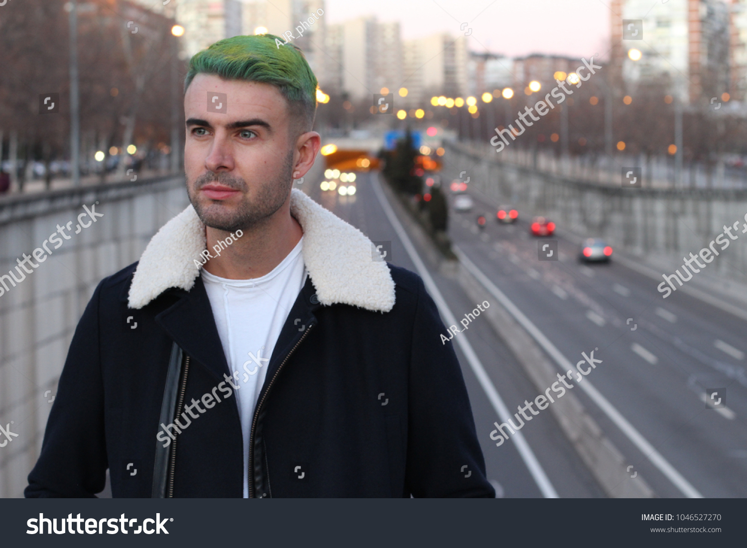 Funky Young Man Very Edgy Look Stock Photo Edit Now