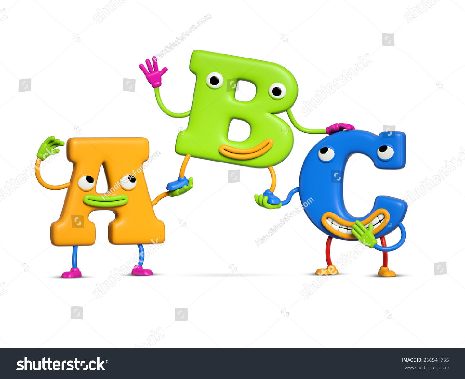 funny-alphabet-abc-friendship-letters-isolated-stock-illustration