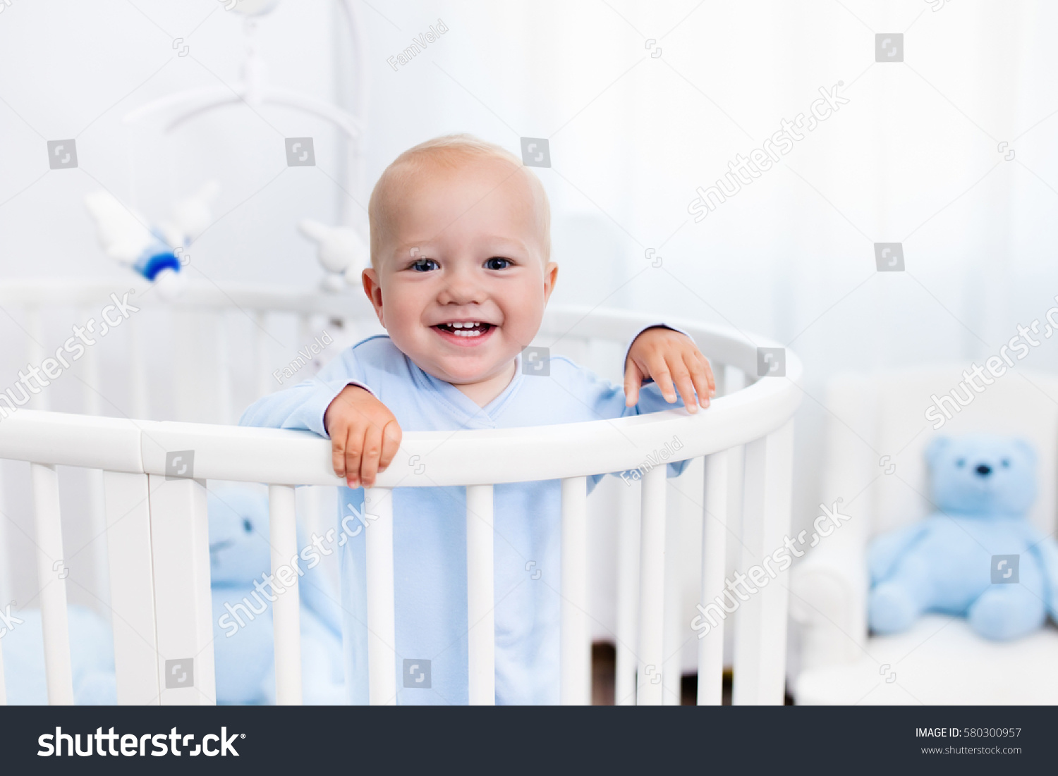 standing mobile baby