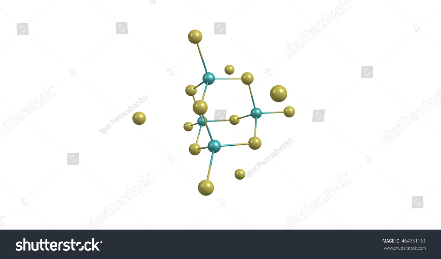 Gallium Arsenide Gaas Compound Elements Gallium: ภาพประกอบสต็อก ...