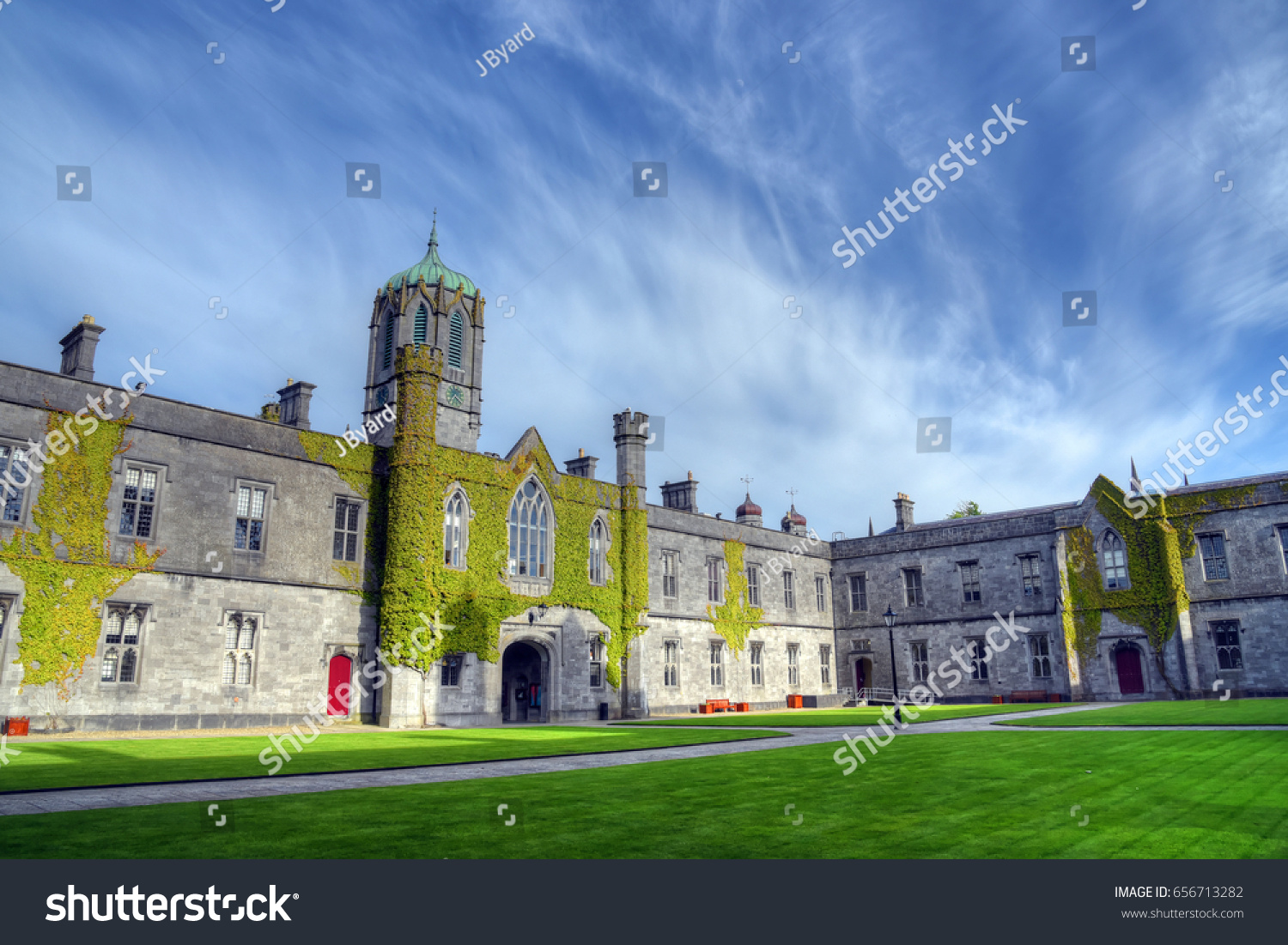 36 Nui Galway Images Stock Photos Vectors Shutterstock   Stock Photo Galway Ireland June The National University Of Ireland In Galway 656713282 