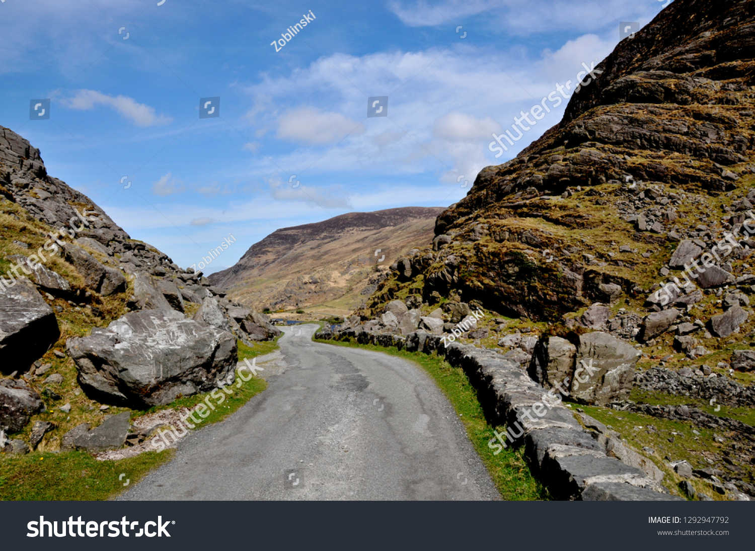 Gap Dunloe Killarney National Park Royalty Free Stock Image