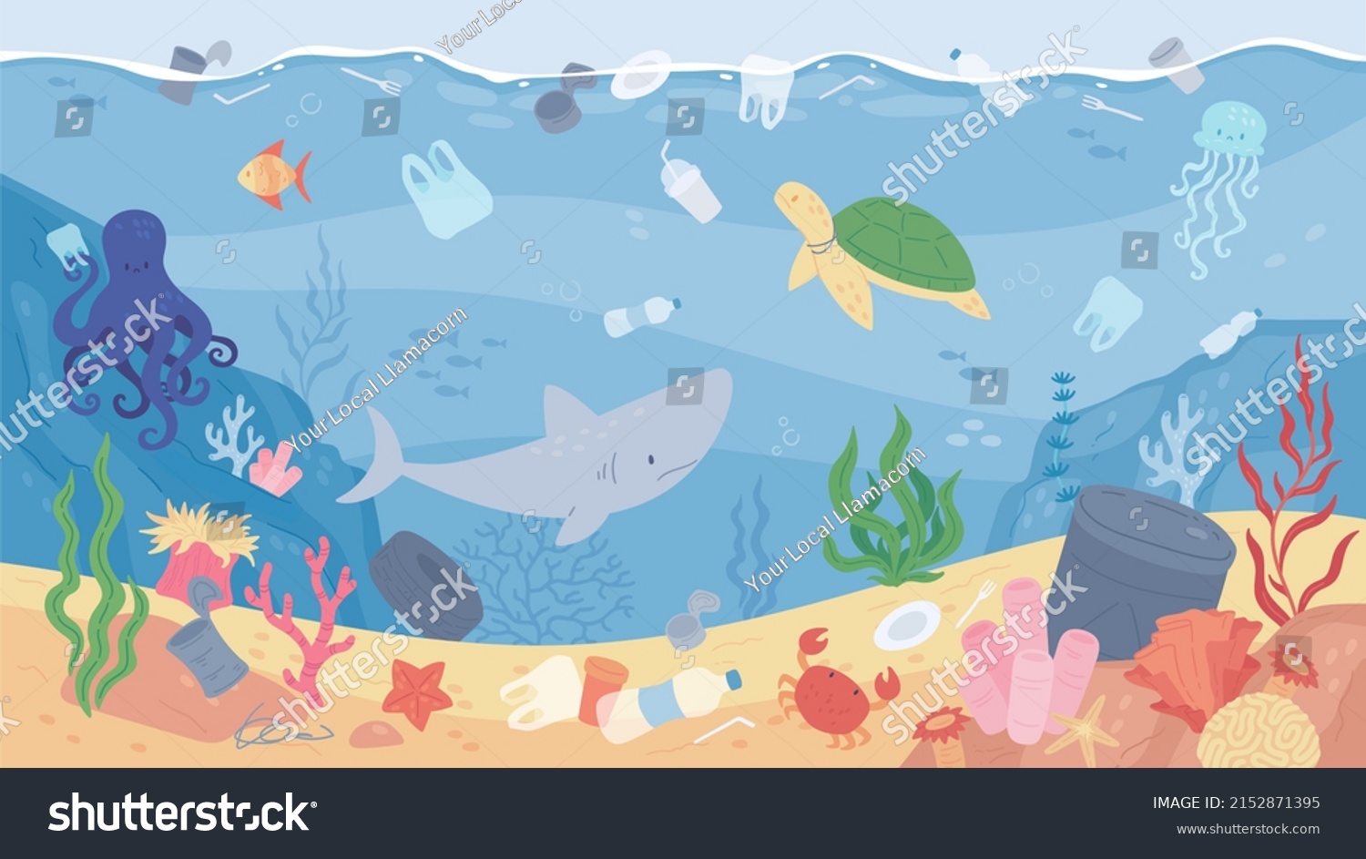 15 602件の 海洋ごみ のイラスト素材 画像 ベクター画像 Shutterstock