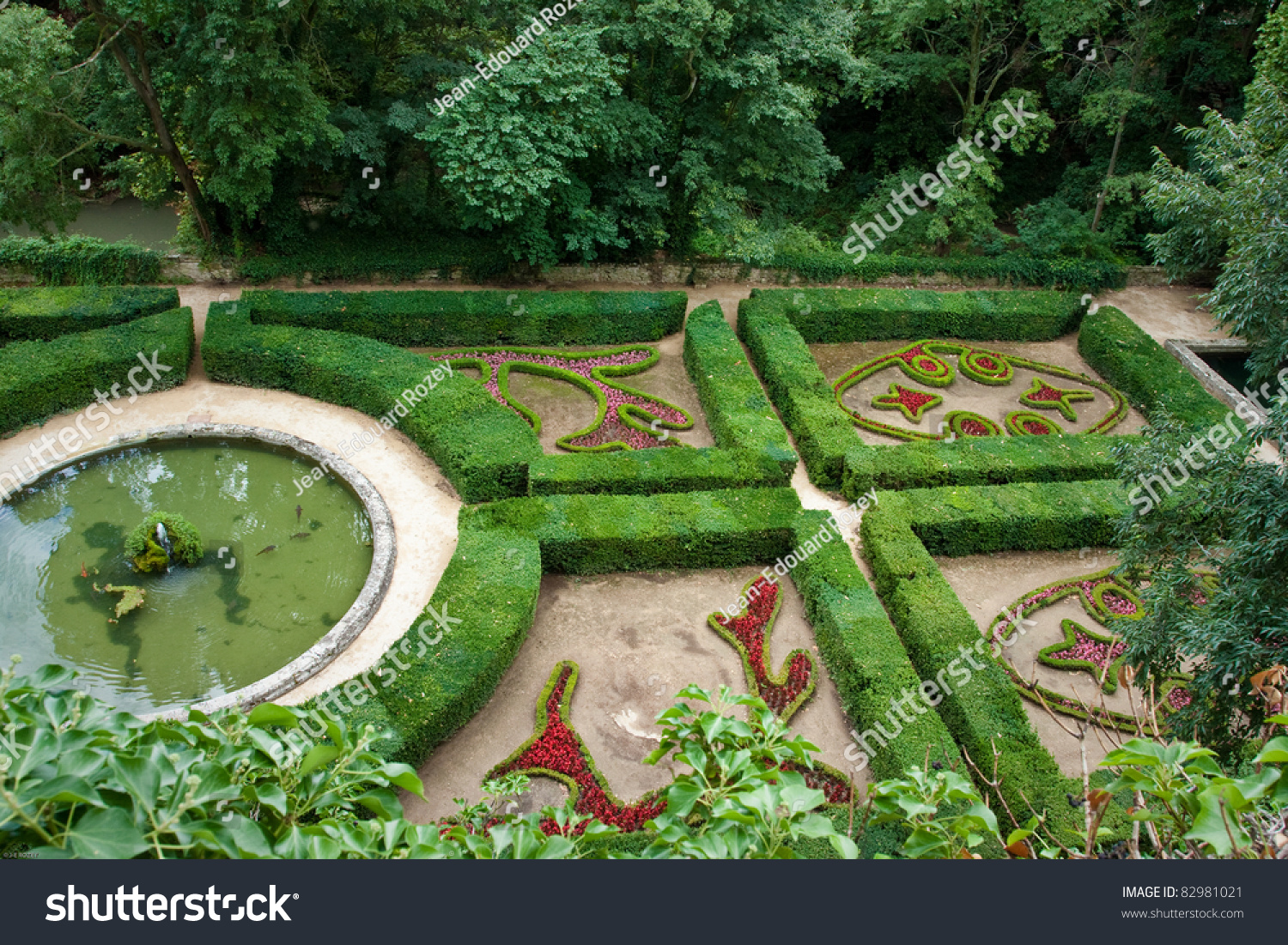 Garden Barben Castle Created By Le Stock Photo 82981021 | Shutterstock