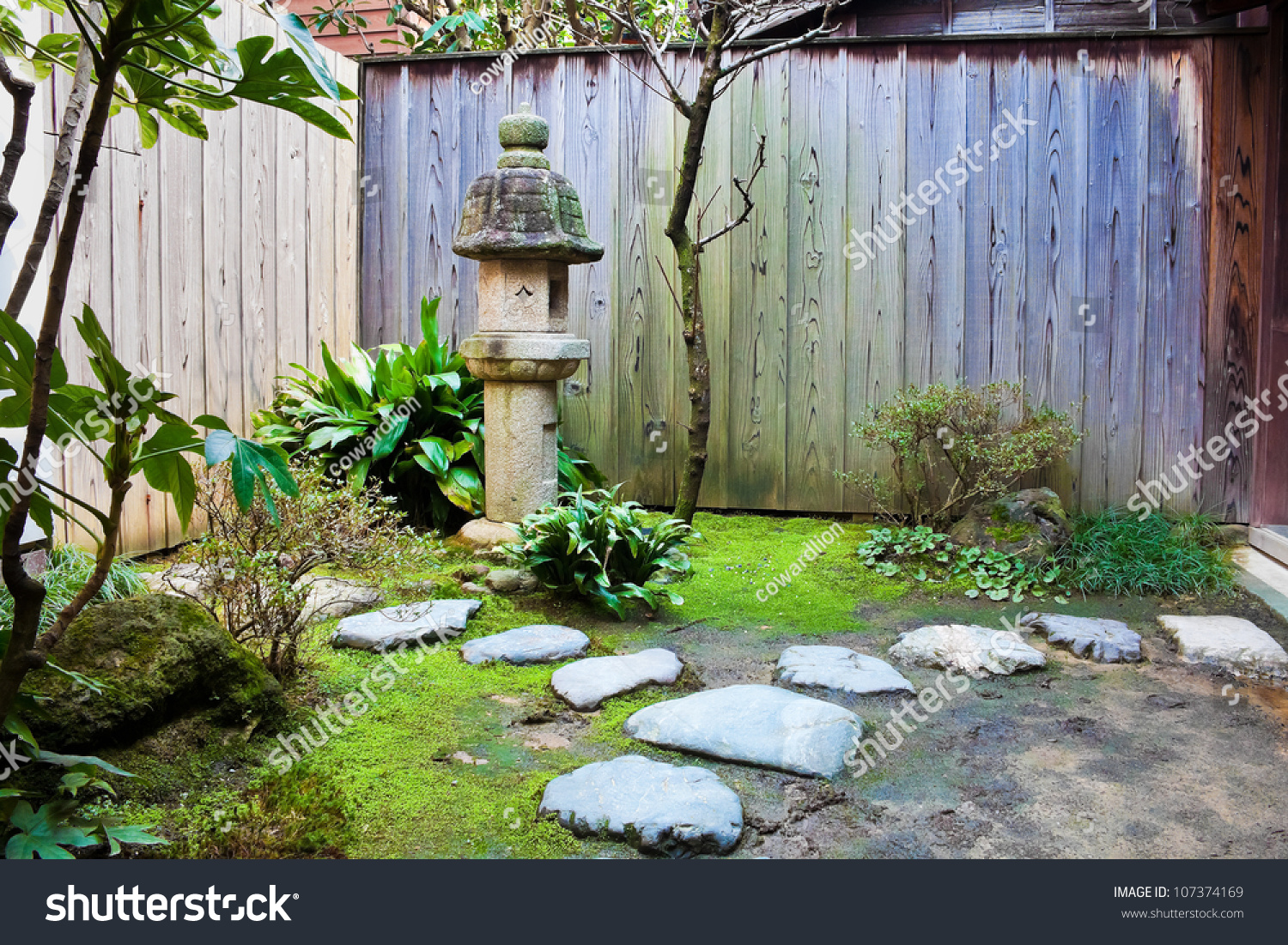 Garden View Japanese Tea House Higashichaya Stock Photo Edit Now