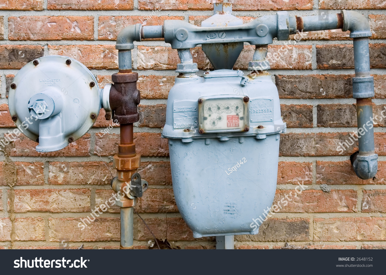 Gas Meter #279 Stock Photo 2648152 : Shutterstock