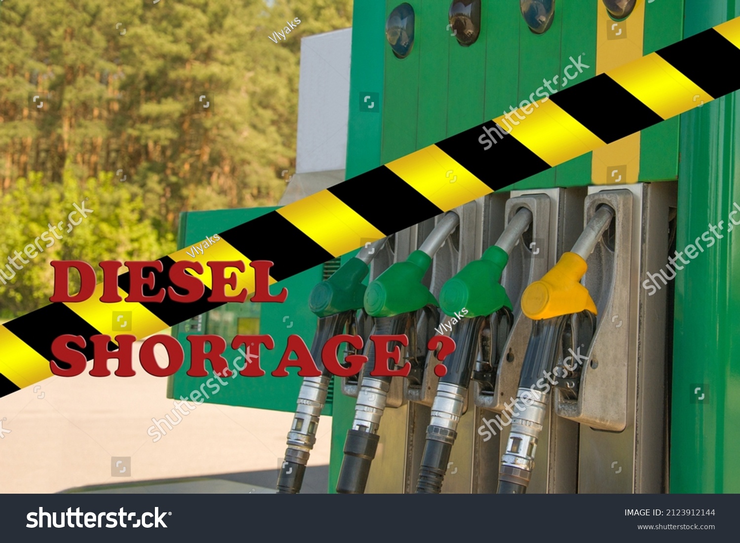 Gas Station Closed Petrol Pump Not Stock Photo 2123912144 | Shutterstock