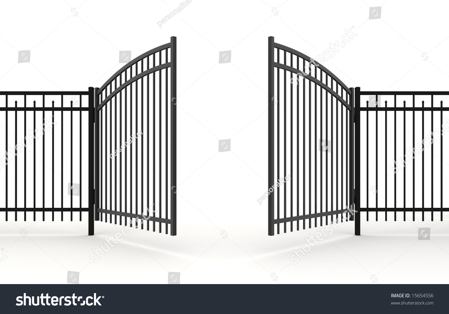 Gate Stock Illustration 15654556 - Shutterstock