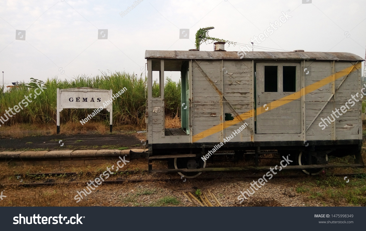 Gemas Malaysiamay 3 2019 Old Train Stock Photo Edit Now 1475998349