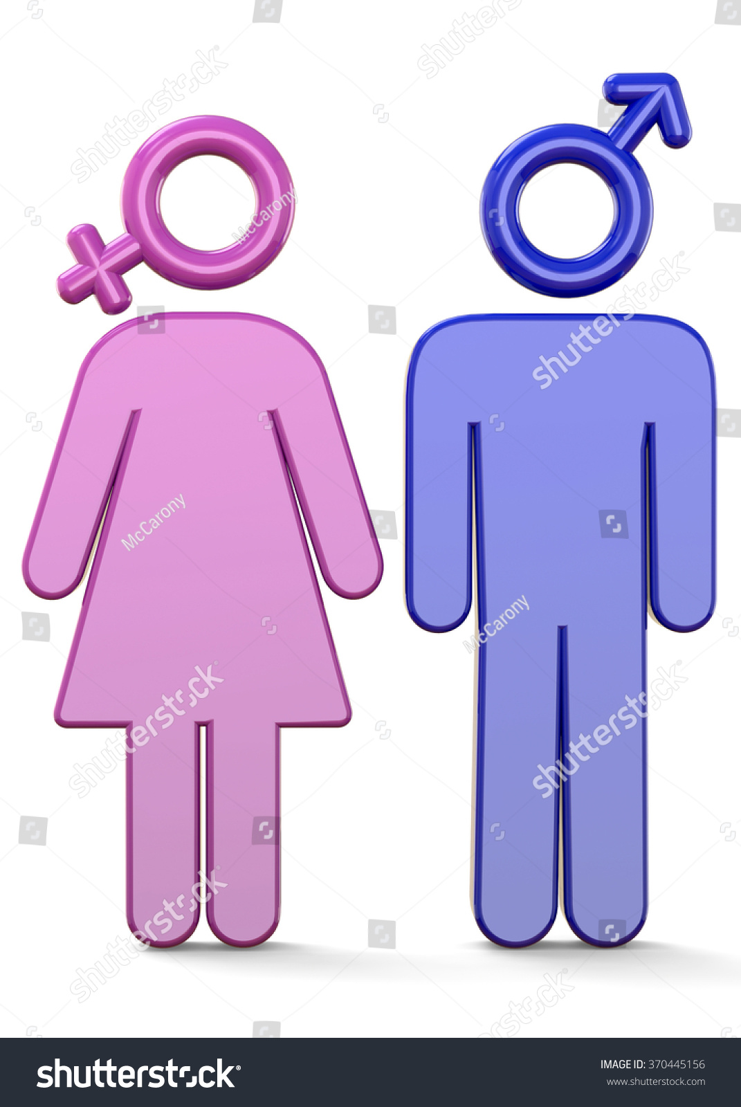 Gender Concept 3d Stock Illustration 370445156 Shutterstock