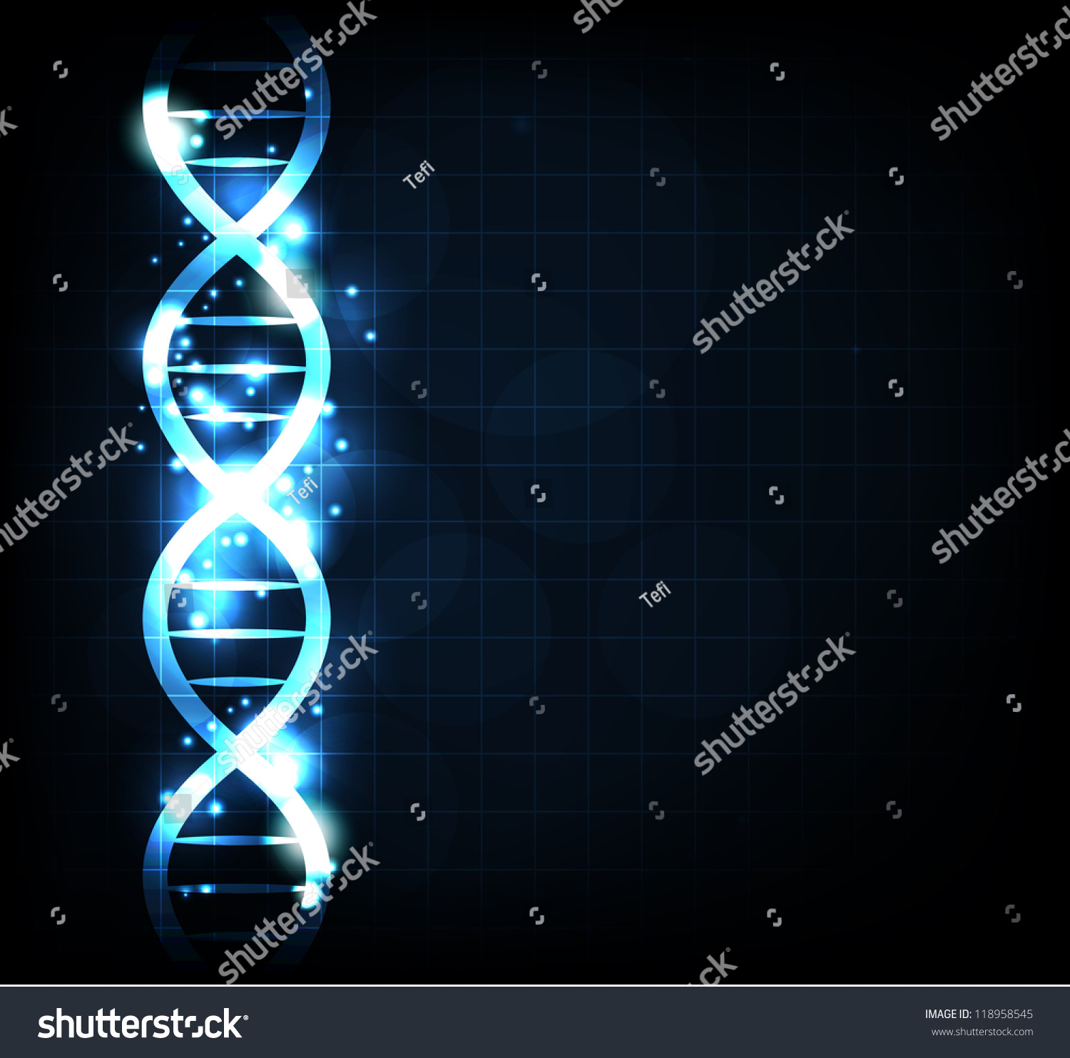 Gene Chain Abstract Background Can Be Stock Illustration 118958545 ...