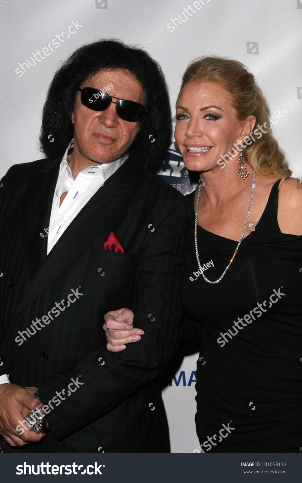 Gene Simmons Shannon Tweed Rally Kids Stock Photo Edit Now 101058112