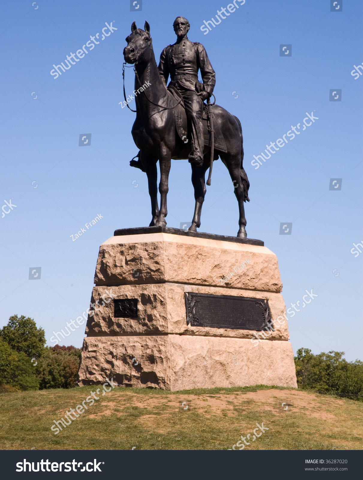 General George G. Meade Monument Statue Stock Photo 36287020 : Shutterstock