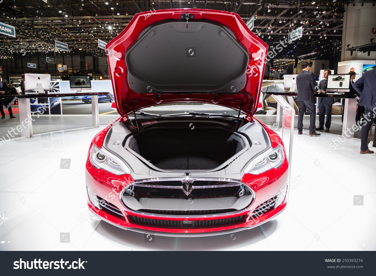 Geneva Mar 3 Tesla Model S Stock Photo Edit Now 259393274