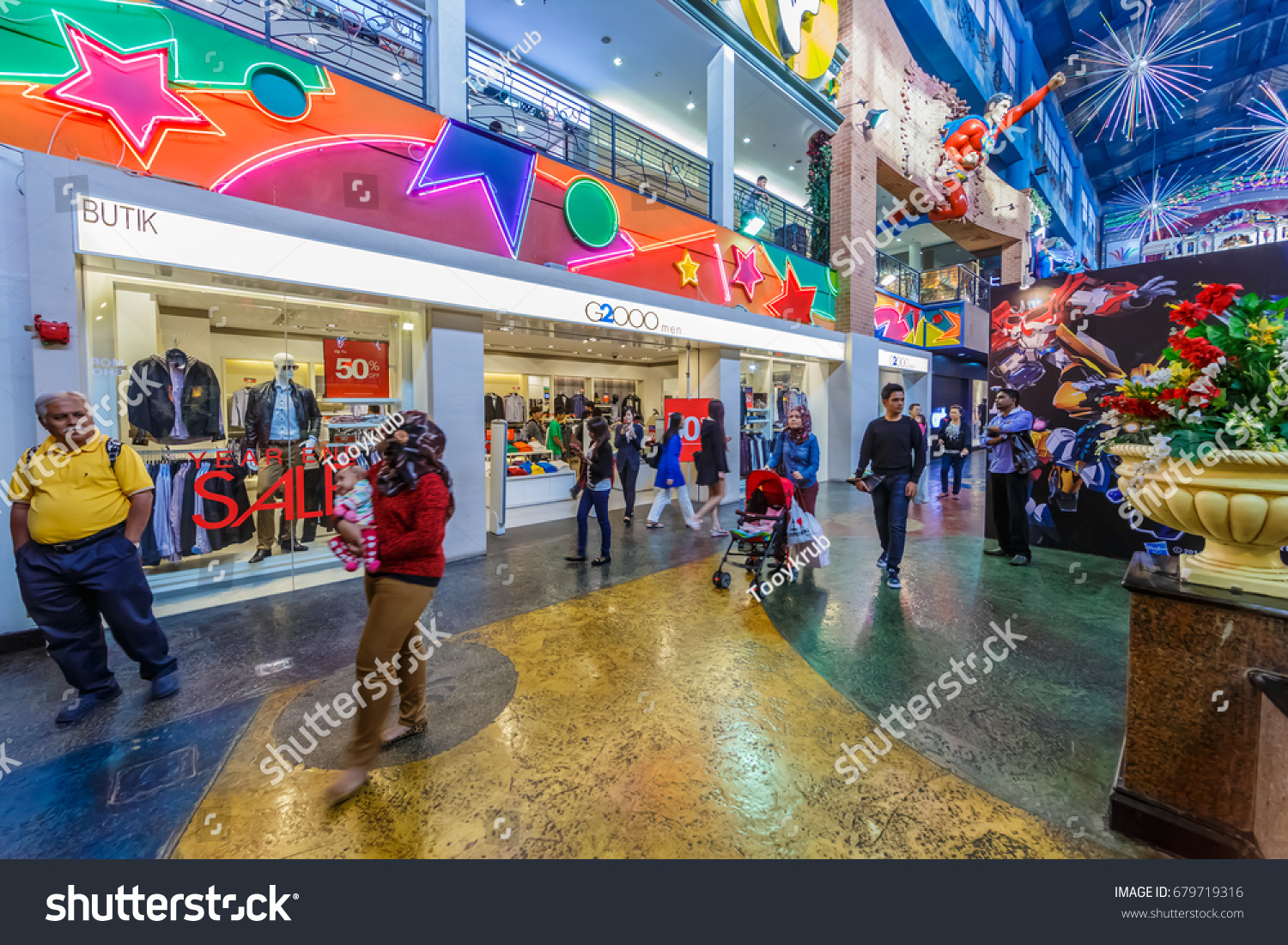 Genting Highlands Malaysia December 21 People Stock Photo Edit