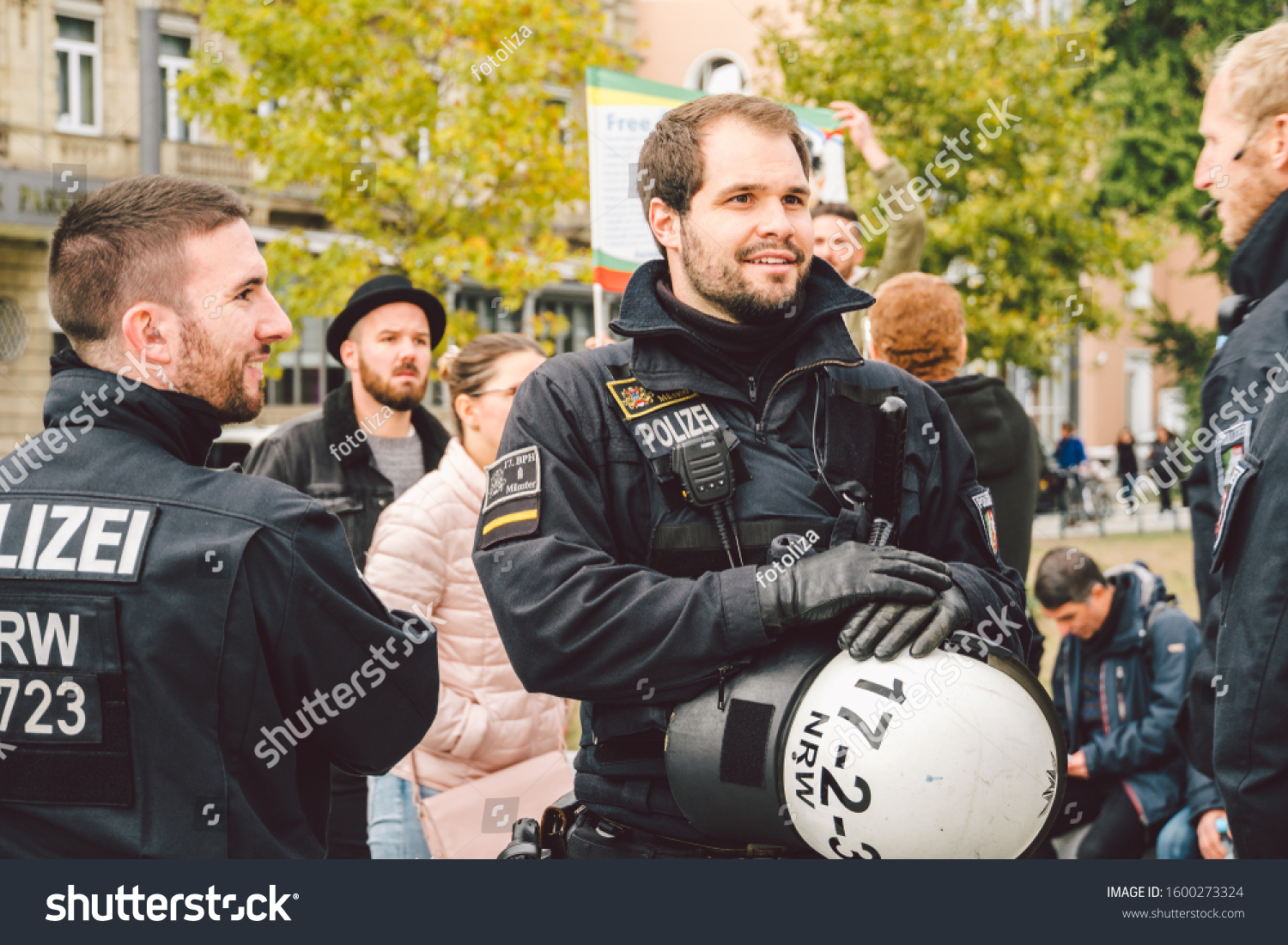 German Police Officer Riot Police Germany Stock Photo 1600273324 ...