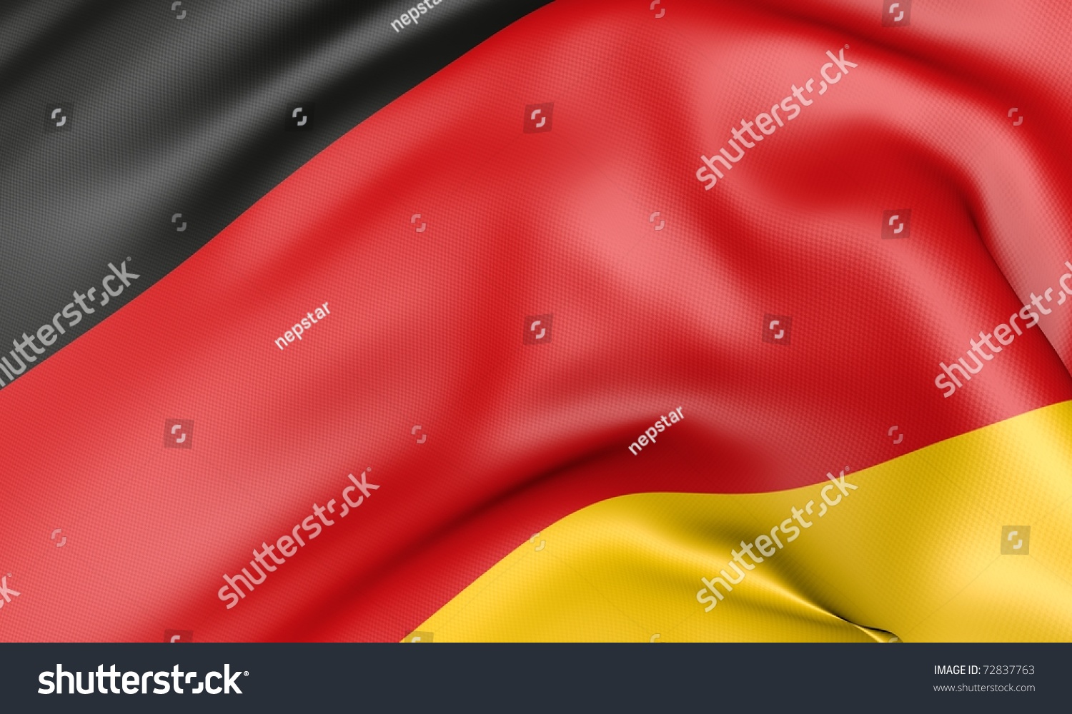 Germany Flag Stock Photo 72837763 : Shutterstock