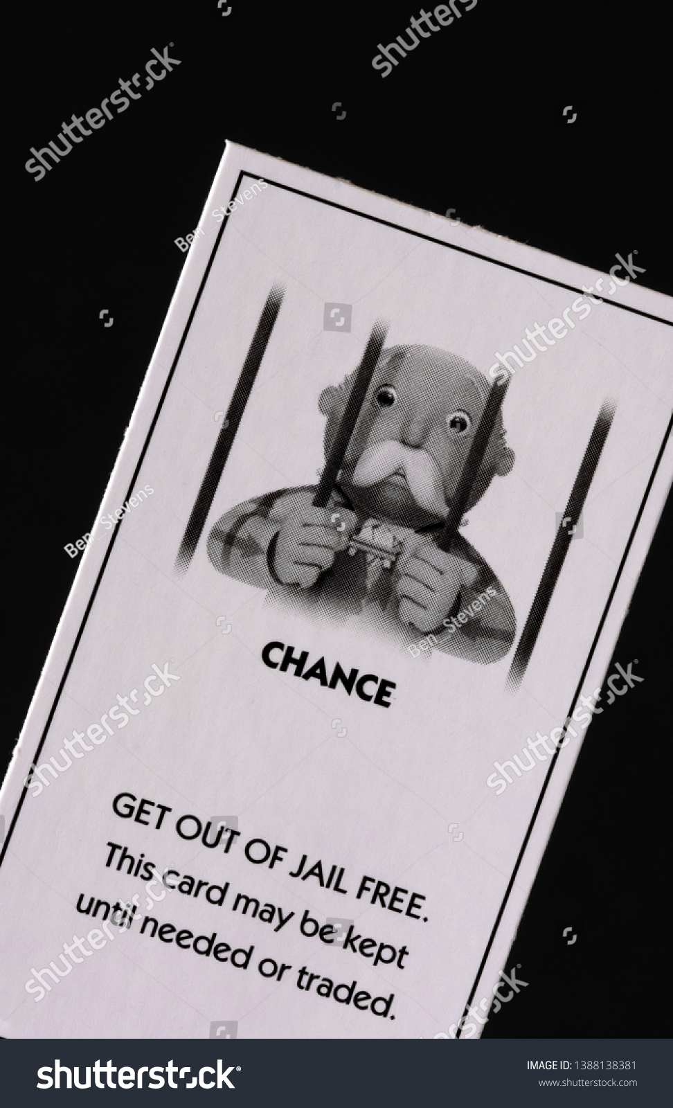 Get Out Jail Free Card Hasbros Stock Photo Edit Now