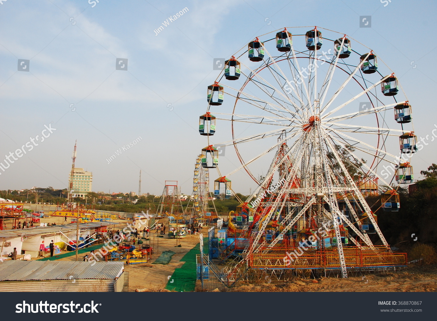 Giant Wheel Surajkund Melaharyana Stock Photo (Edit Now) 368870867