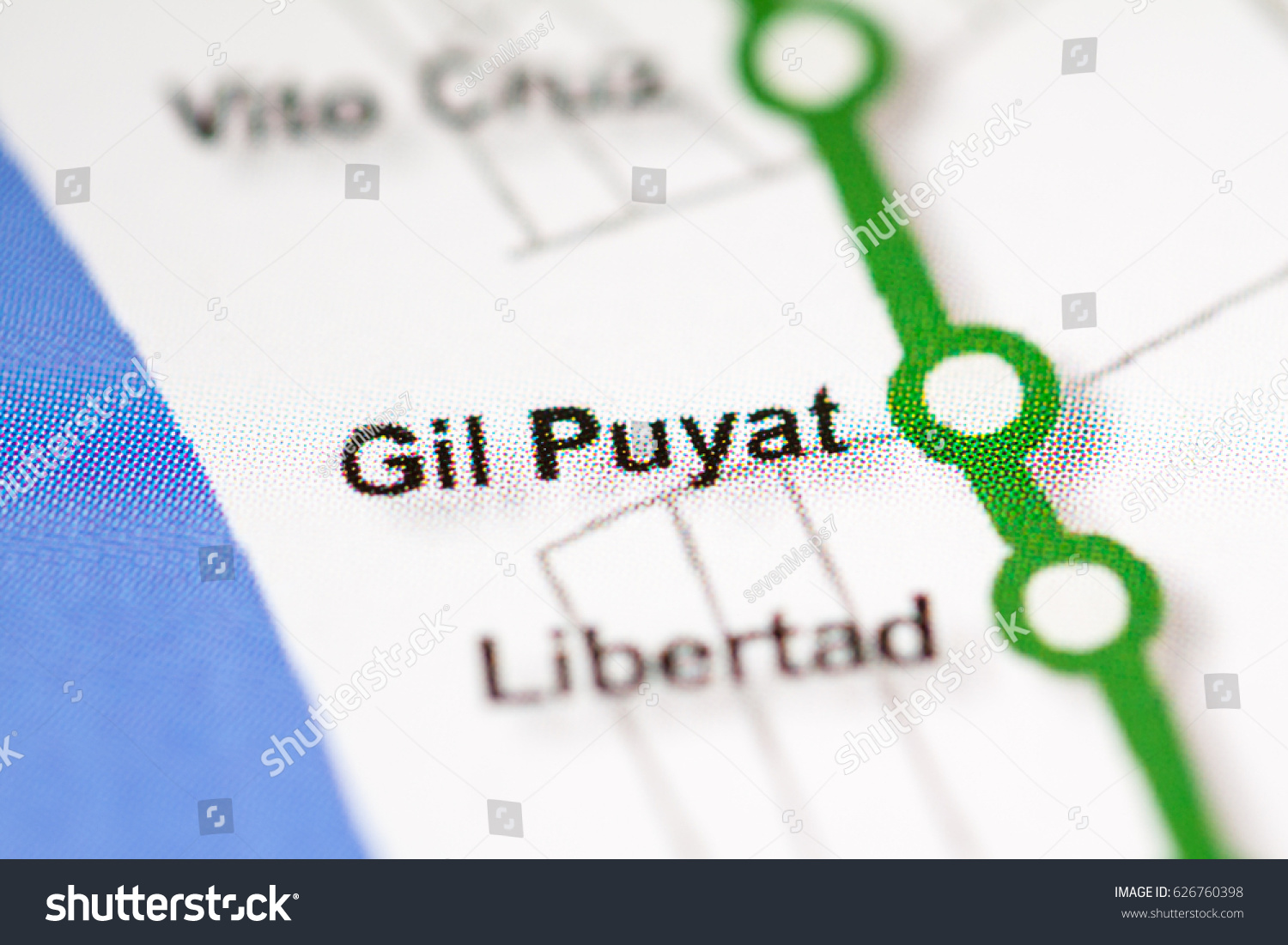 Gil Puyat Station Map Gil Puyat Station Manila Metro Map Stock Photo 626760398 | Shutterstock