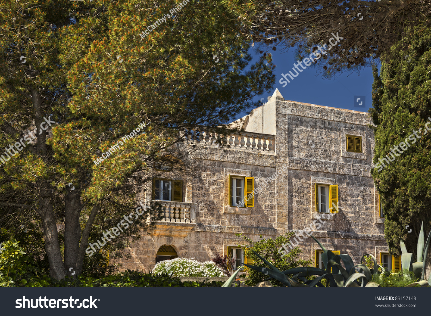 Girgenti Palace In Malta Was Built By The Inquisition In The 17th ...