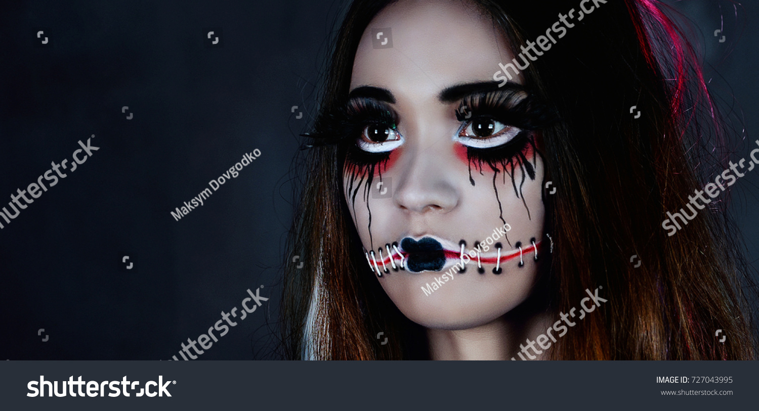 halloween asian eye makeup Halloween asian eye makeup