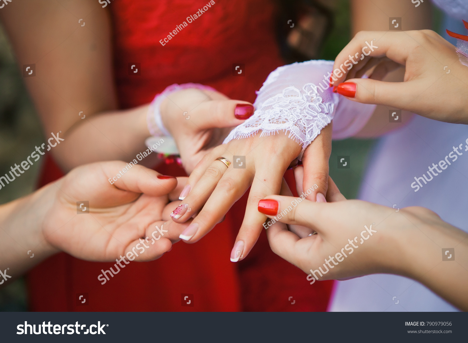 wedding gauntlet