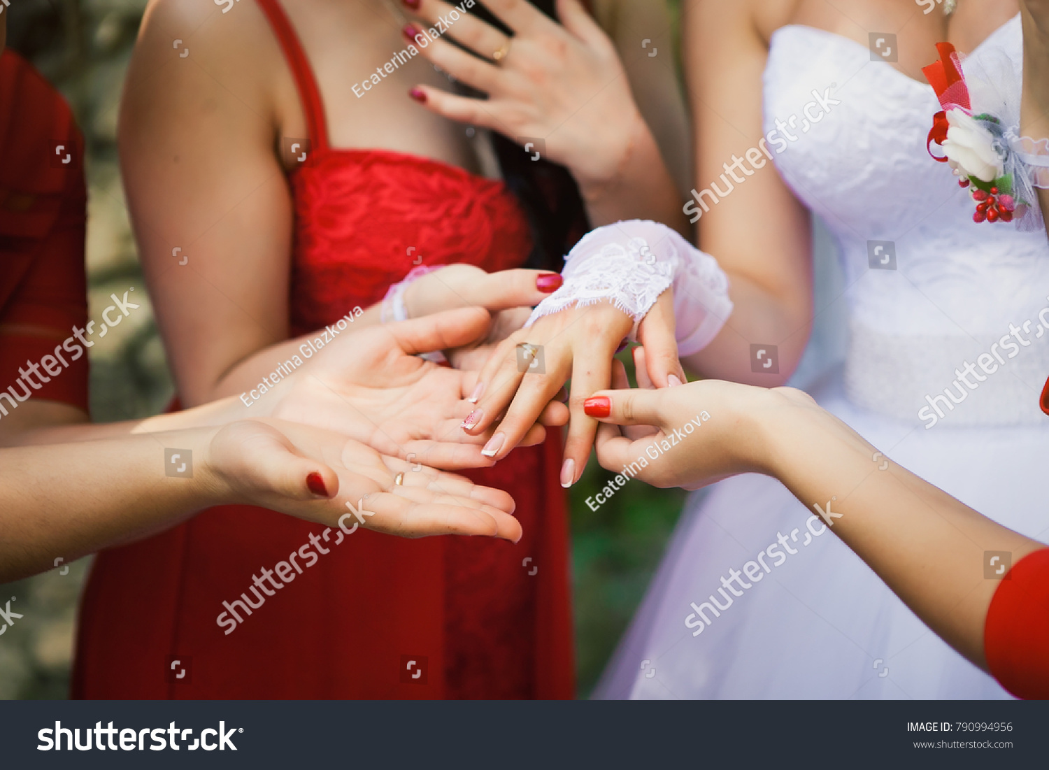 wedding gauntlet