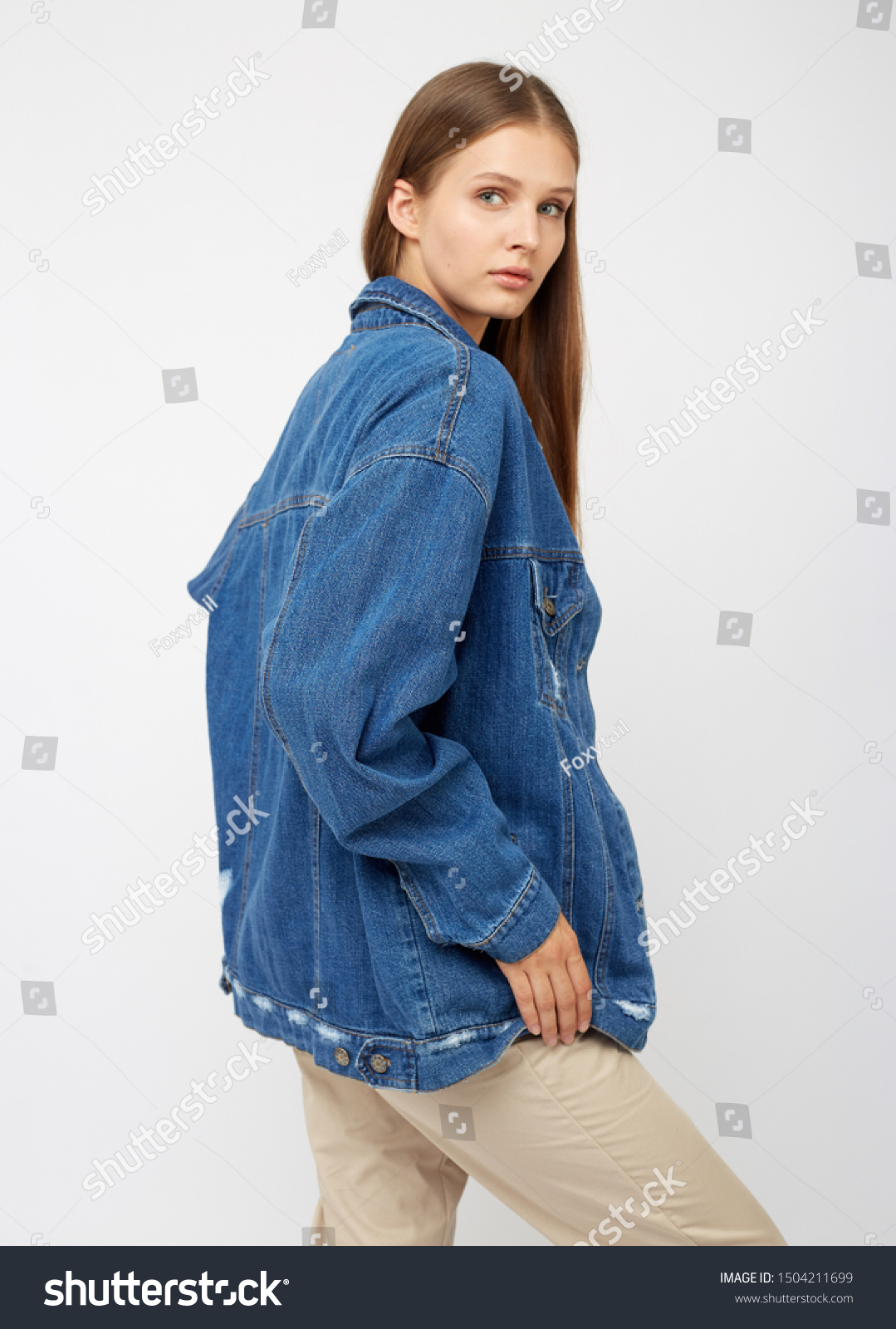 denim jacket with cargo pants