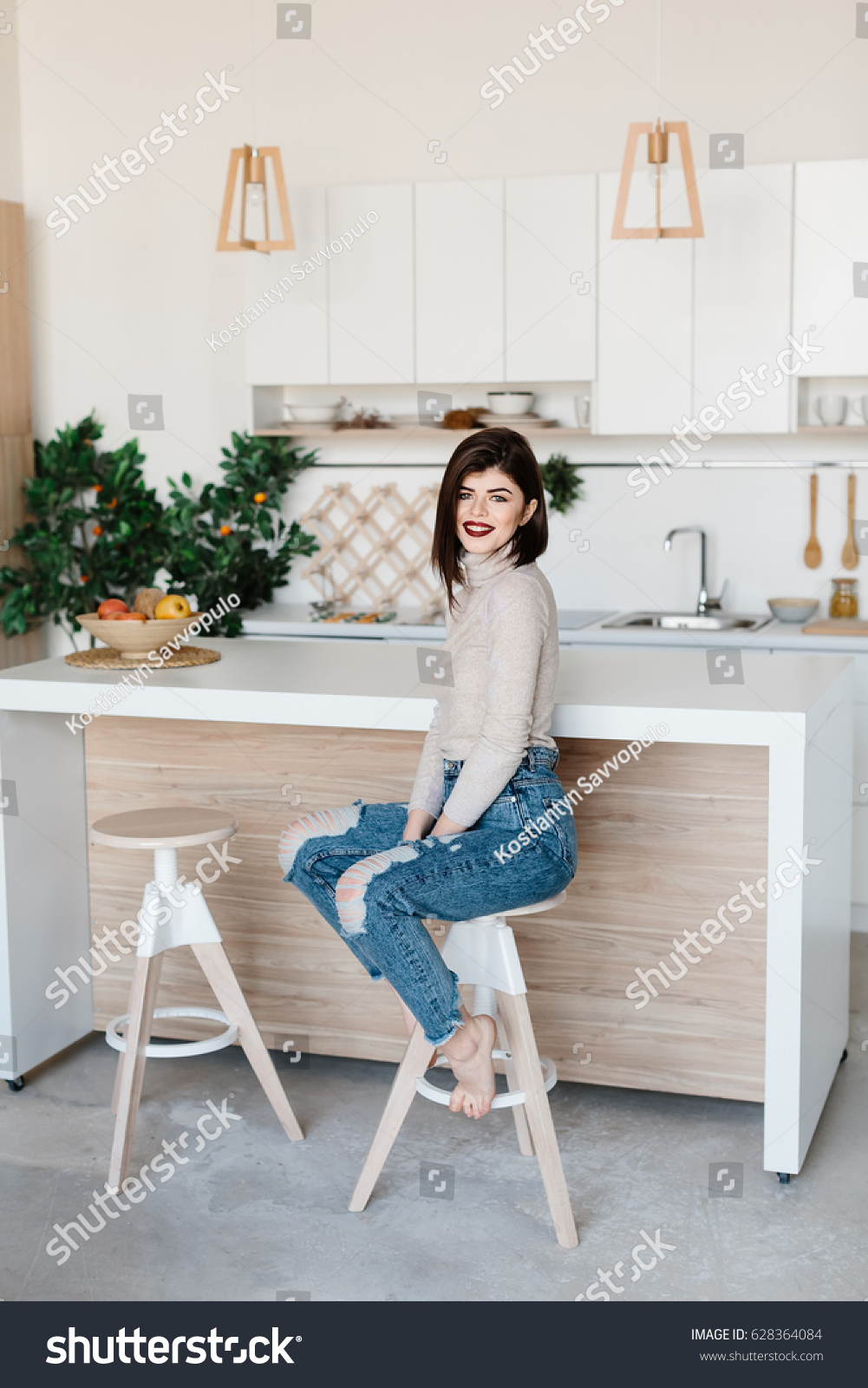 standing high chair