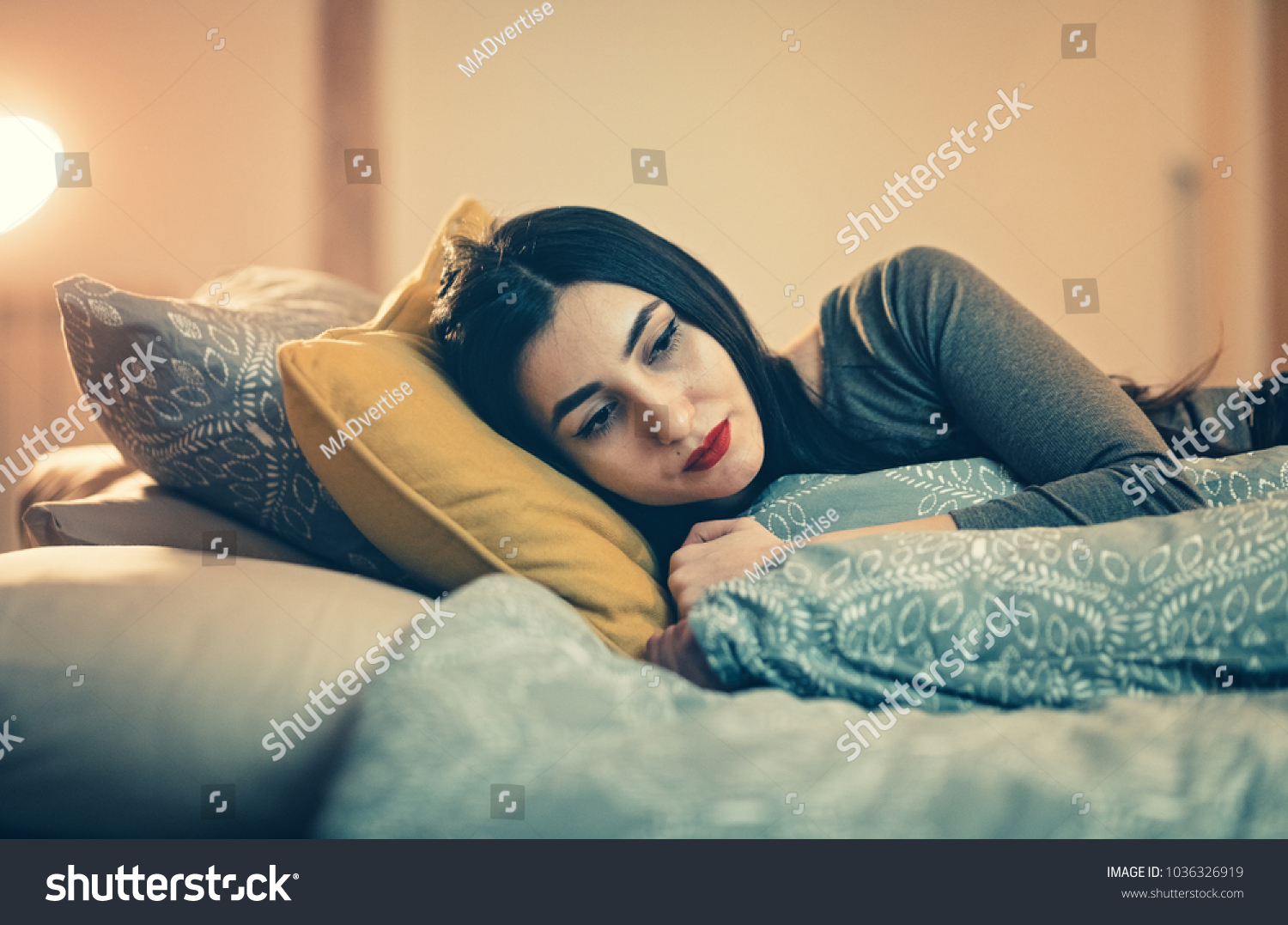 Girlfriend Mood Swings On Her Period Stock Photo Edit Now