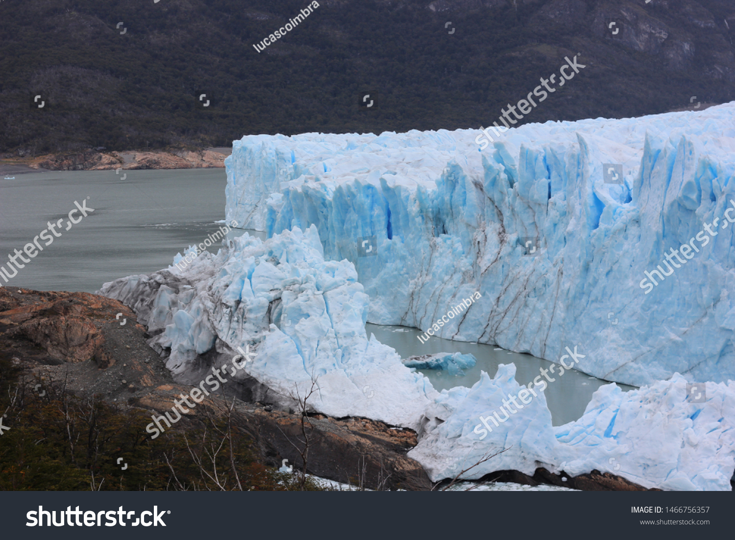 Glaciar Perito Moreno Pagagonia Argentina Stock Photo Edit Now