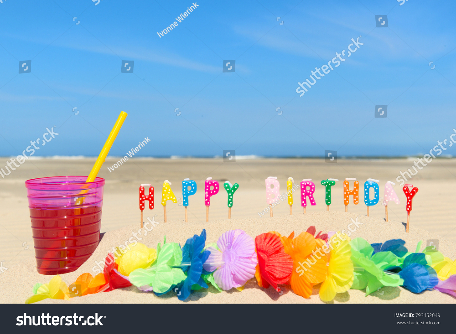 Hopetaft Happy Birthday Beach Drink Images