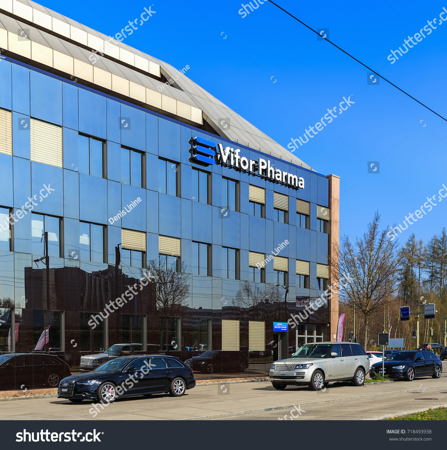 1 Im Genes De Vifor Pharma Group Im Genes Fotos Y Vectores De Stock   Stock Photo Glattbrugg Switzerland March Partial View Of The Vifor Pharma Group Headquarters 718493938 