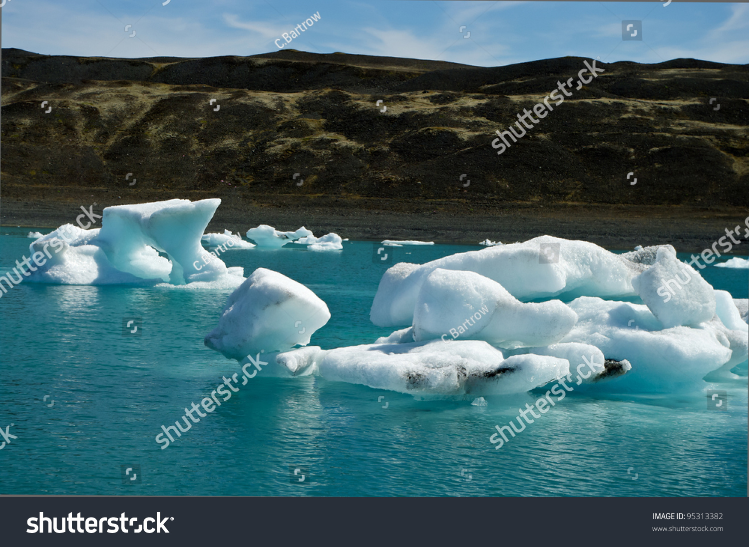Gletschereis Stock Photo Edit Now 95313382