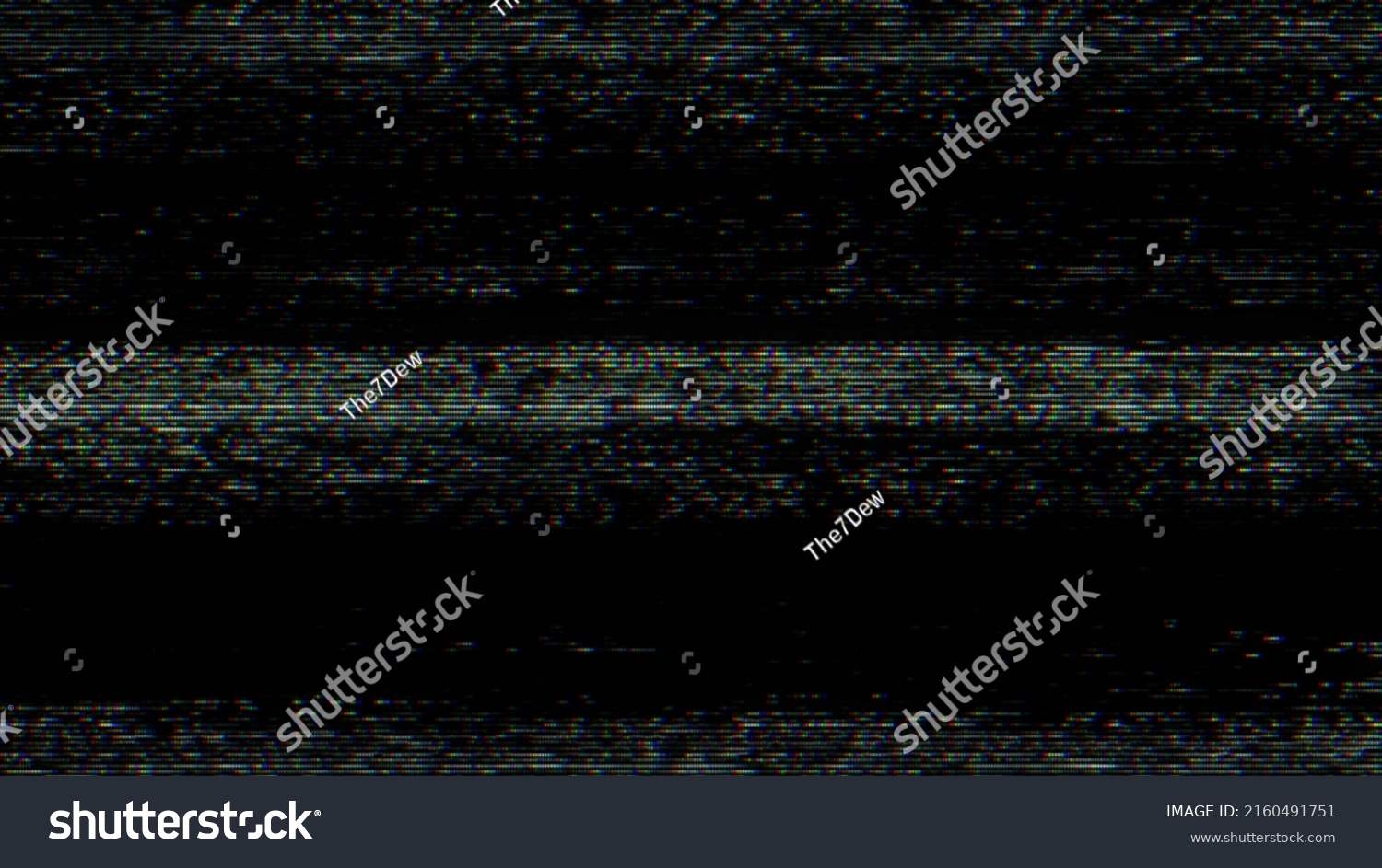 Glitch Noise Static Television Vfx Pack Stock Illustration 2160491751 ...