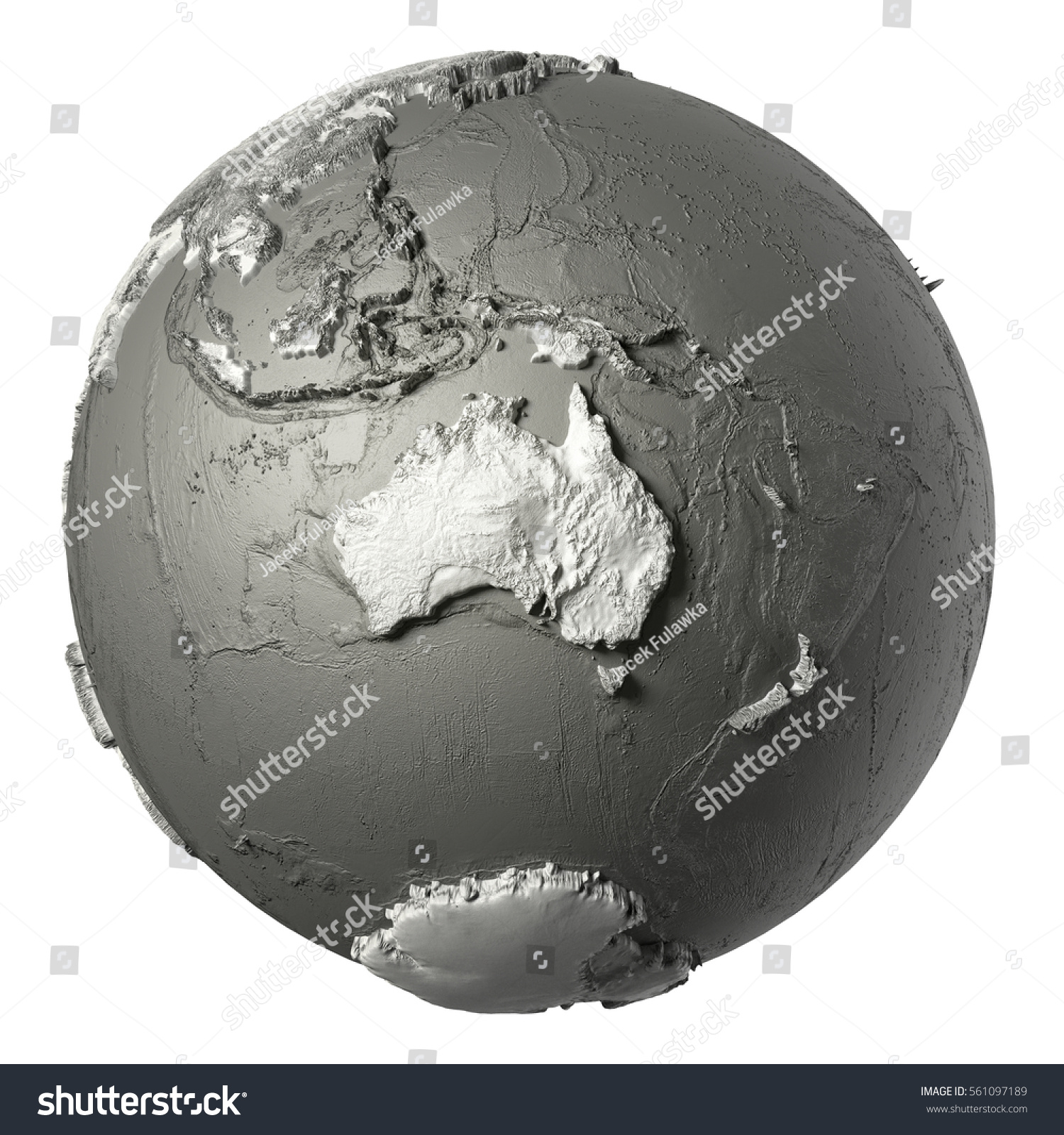 Earth Topographic Map Without Water Globe Model Detailed Topography Without Water Stock Illustration 561097189  | Shutterstock