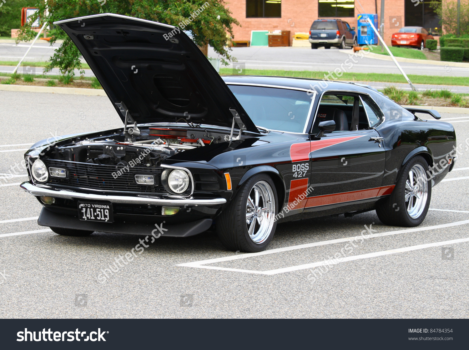 Gloucester, Va, Usa -September 16: Vintage 1970 Ford Boss 427 Mustang ...